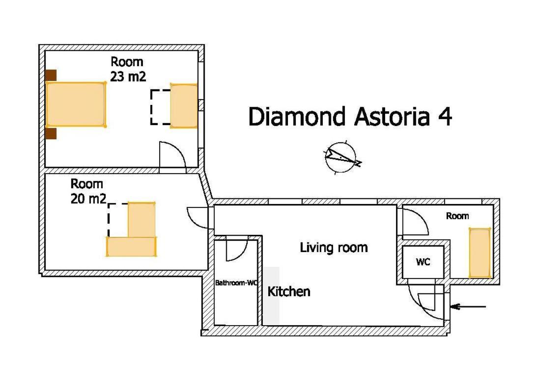 Diamond Astoria 4 Apartment Budapest Exterior photo